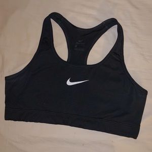 Black Nike Sports Bra Size L